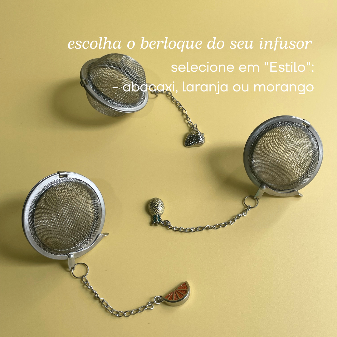 kit Momento de Amor: Dupla de Chás + Caneca + Infusor