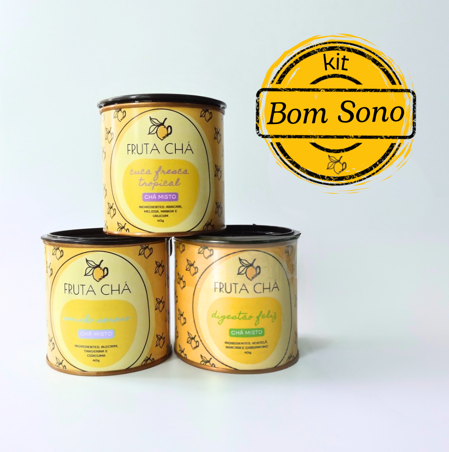 Kit BOM SONO com 3 infusões
